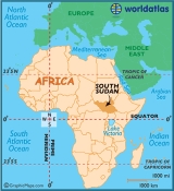 south sudan location 160x175